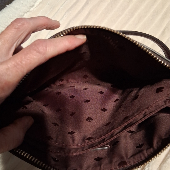 Kate Spade Leila Plaid Triple Gusset Crossbody  - Picture 4 of 16